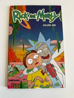 Rick and Morty Volume One Graphic Novel - Multicolor Cover